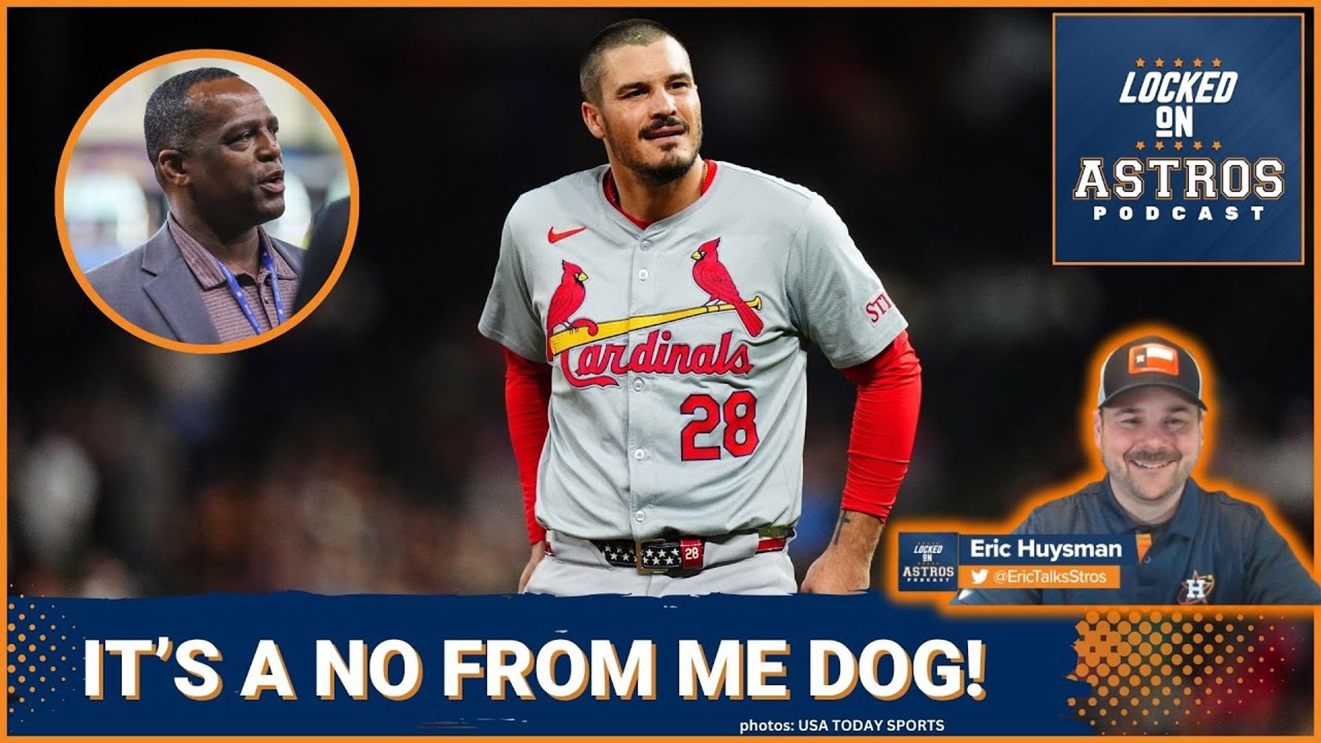 Nolan Arenado tells the Astros no trade for you, for now!