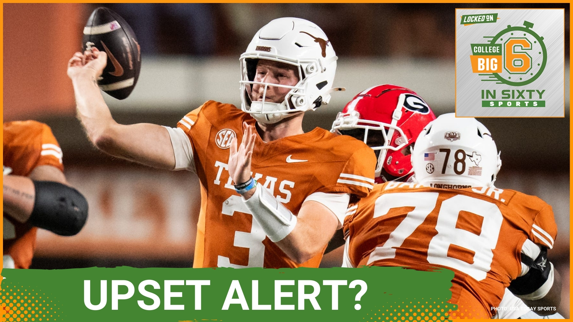 Texas hopes to avoid a losing streak against Vanderbilt and Ole Miss preps for Oklahoma. Oregon faces a ranked Illinois team, and Notre Dame plays unbeaten Navy.