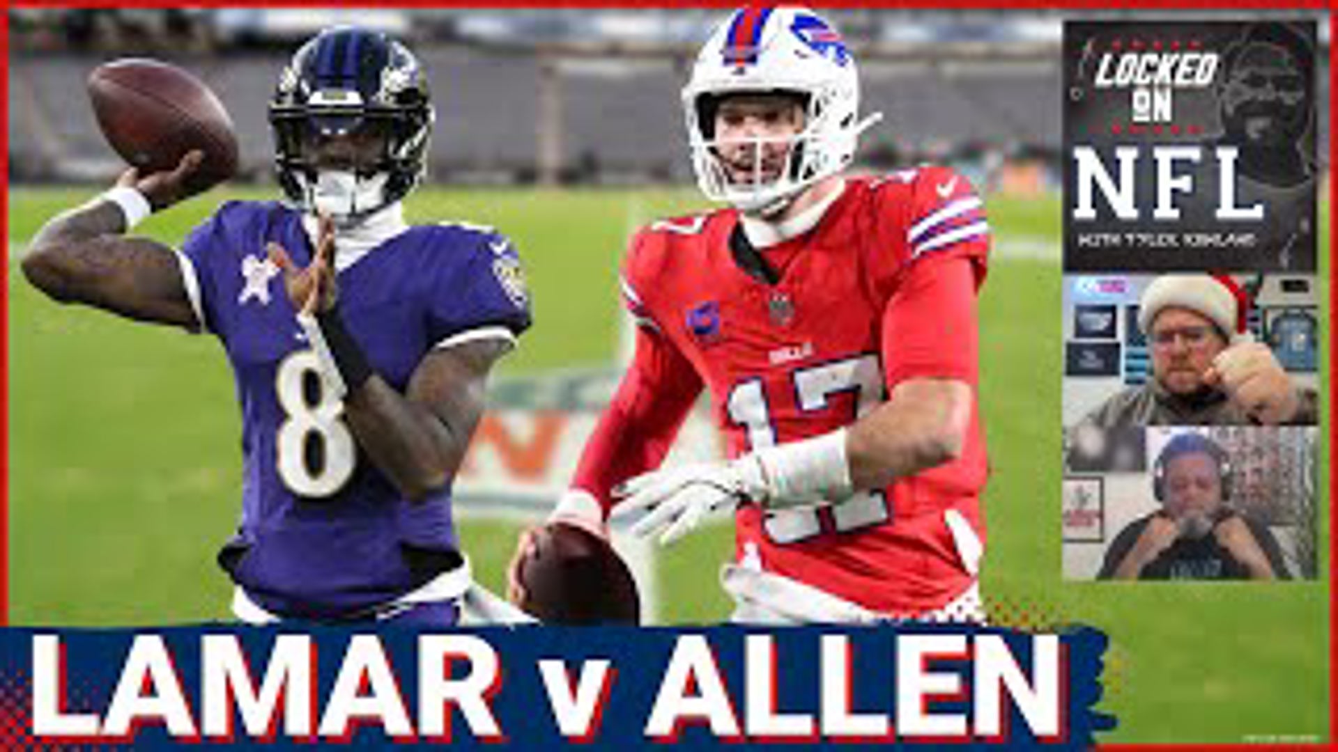 Lamar Jackson v Josh Allen for NFL MVP, Chiefs Need ANSWERS v Steelers