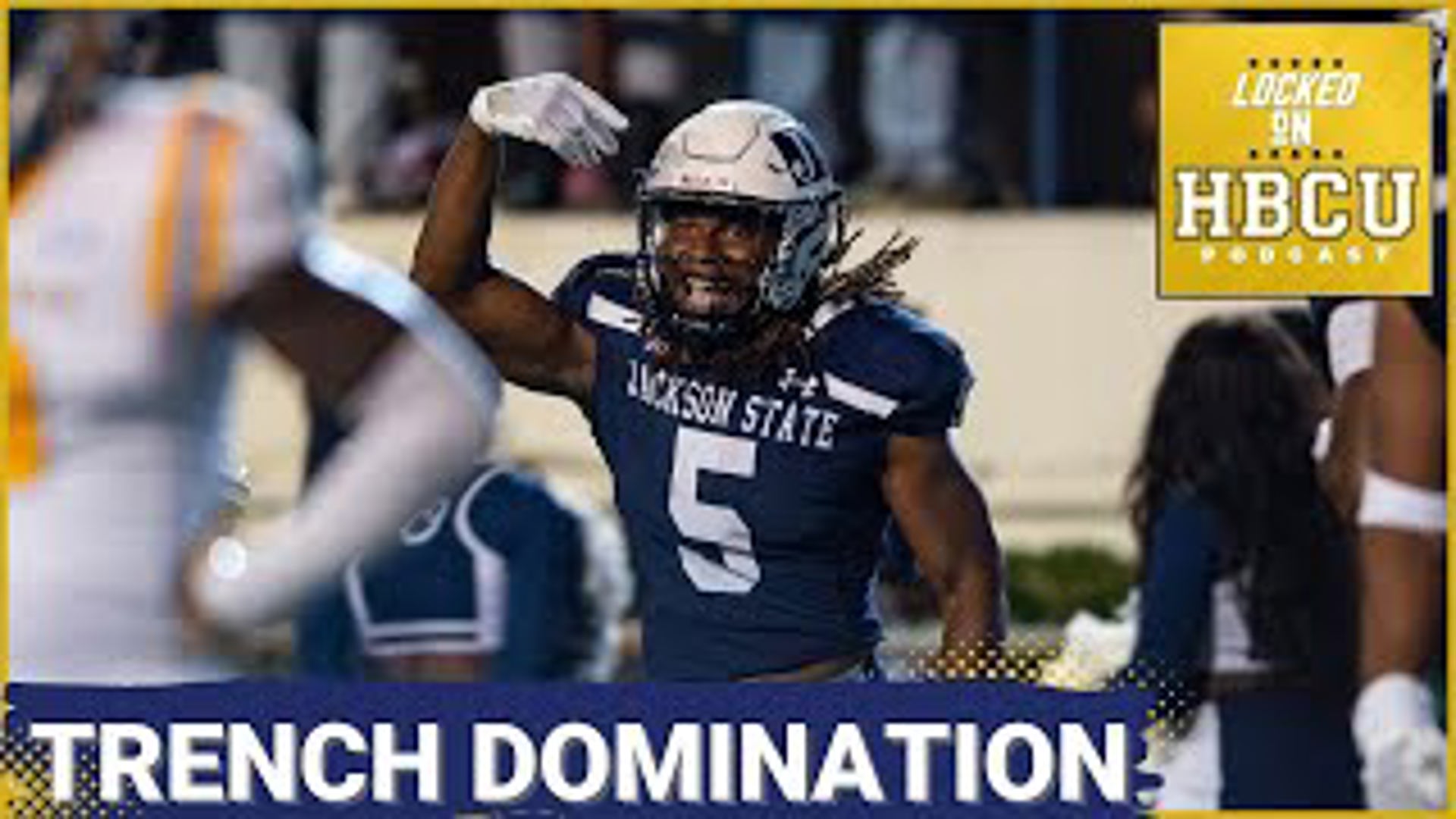 Jackson State dominated Southern University in the Boombox Classic this weekend and it started in the trenches.