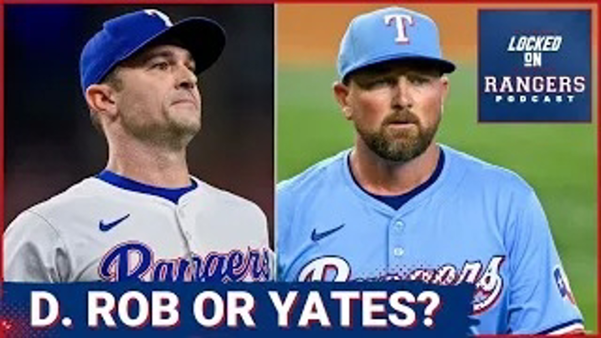 The Texas Rangers' two best relievers from 2024 Kirby Yates and David Robertson are both free agents.