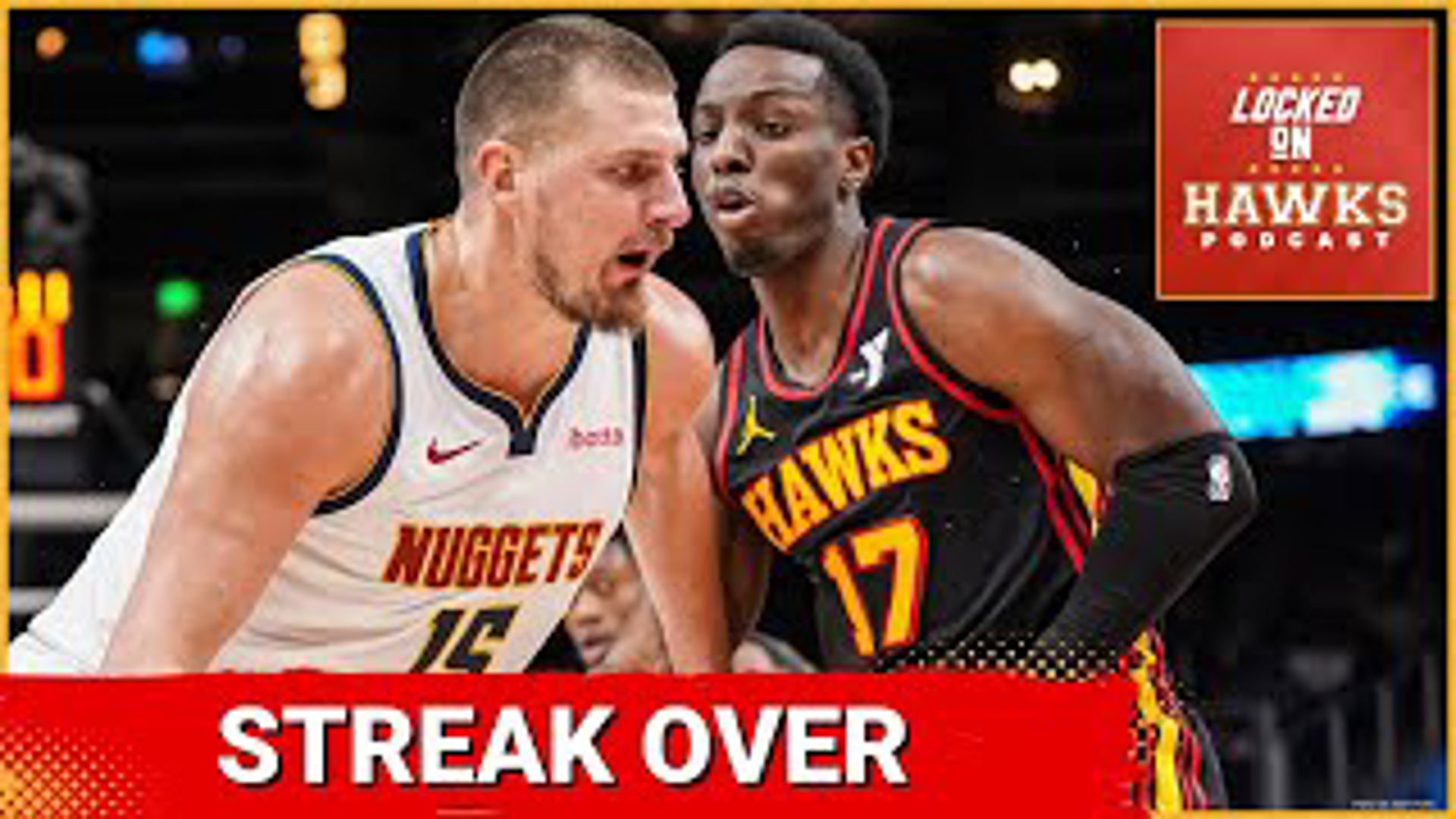 Brad Rowland focuses on Sunday's game between the Atlanta Hawks and the Denver Nuggets. Topics include an ugly shooting performance, the inability to slow Jokic.