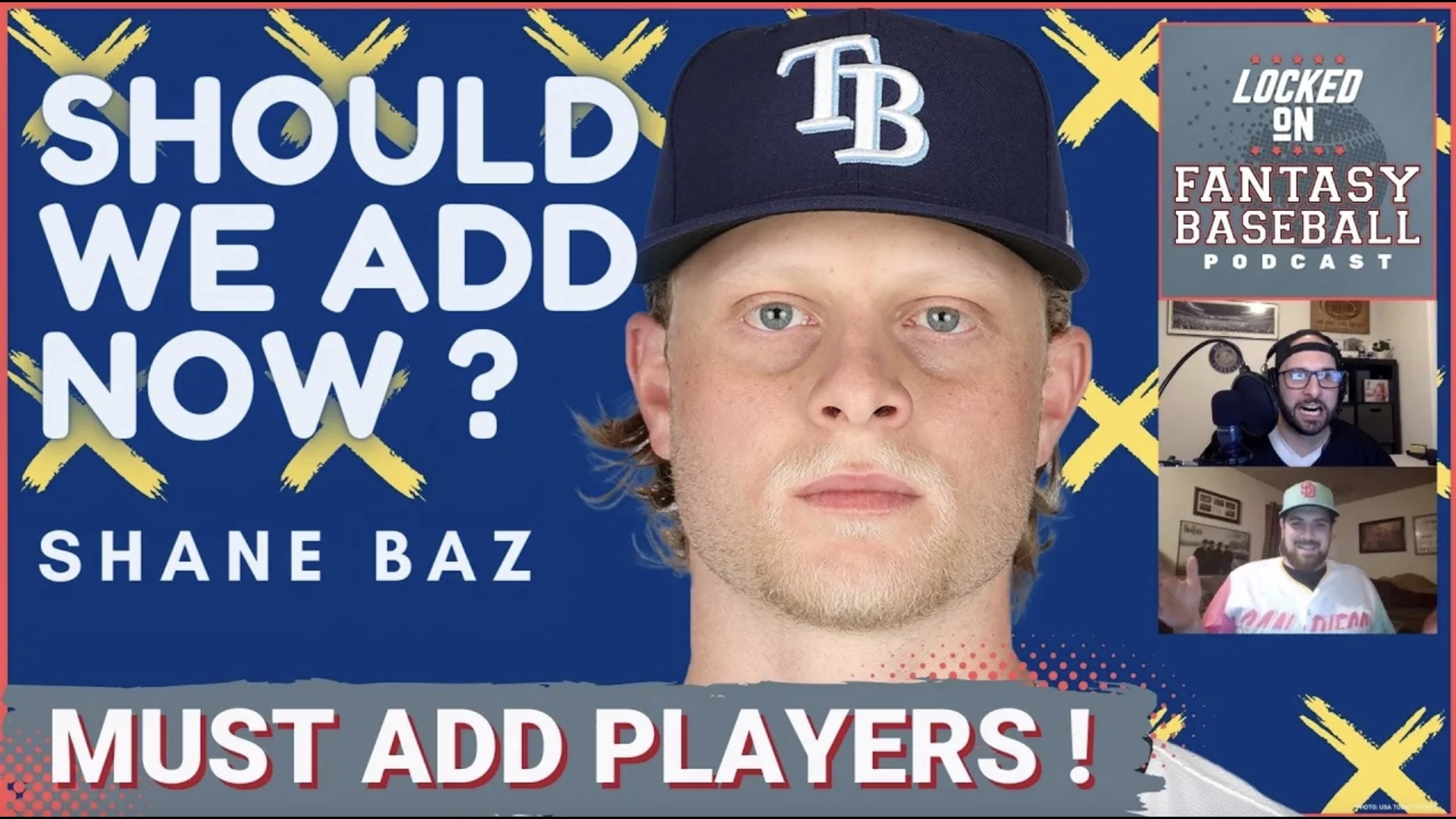 Locked On Fantasy Baseball Is Making Sure You Know Which Players To Add to start your week off right ! With Players Like Kyle Manzardo &James Paxton !