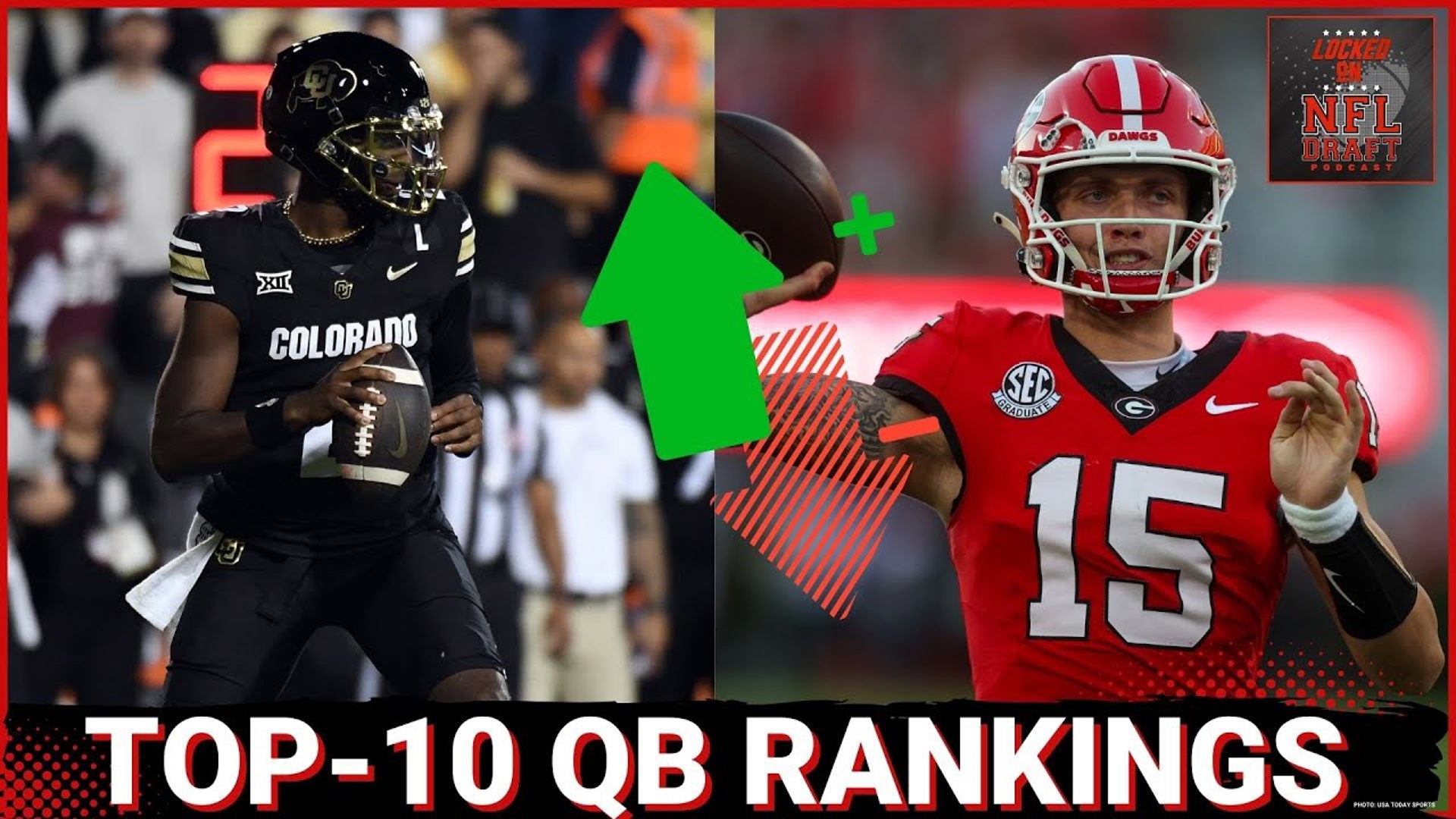 Which QBs rose and fell in our updated 2025 NFL Draft rankings? DP breaks it down.