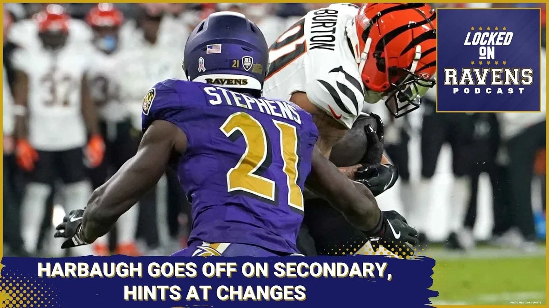 We look at John Harbaugh going off on the Baltimore Ravens' secondary and hinting at changes with Qadry Ismail, discussing what was said and more.