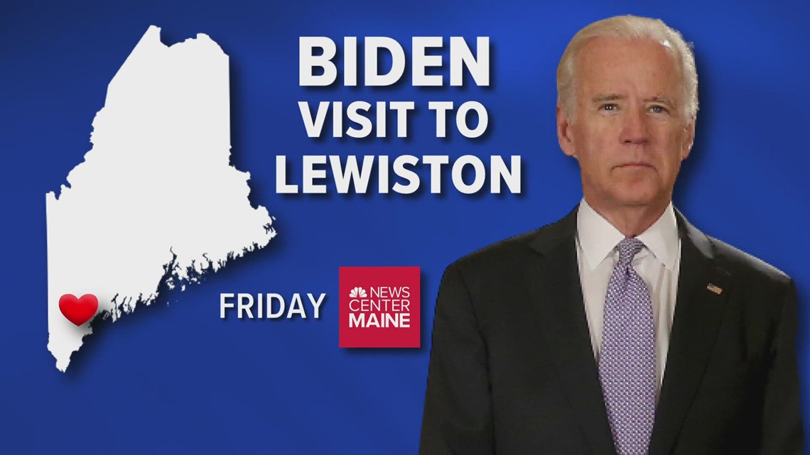 Bidens' Lewiston, Maine visit comes 9 days after mass shooting - Vimarsana News