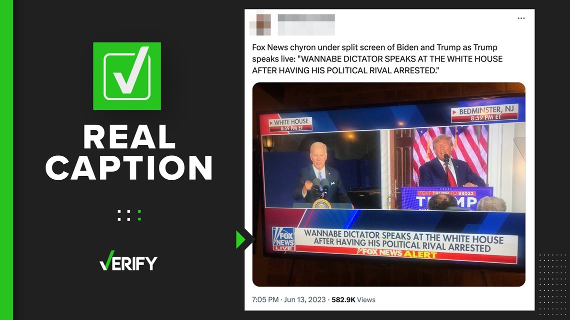 Fox News caption did call Biden a ‘wannabe dictator’