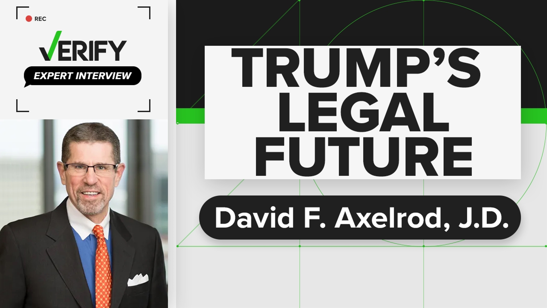 David F. Axelrod,J.D. is a  former trial attorney for the U.S. Department of Justice. He discusses the possible future of Trump's current legal cases.