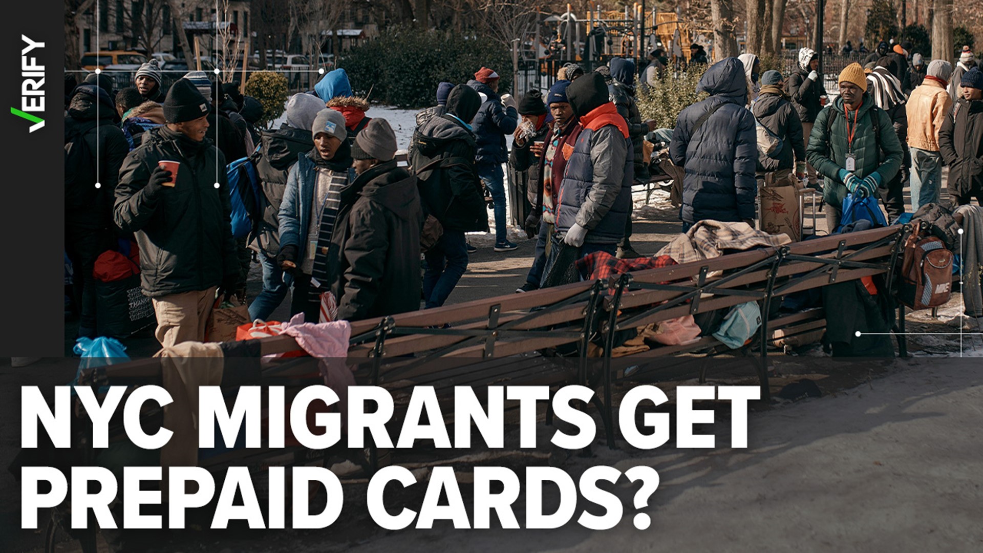 New York City is launching a pilot program that will give some migrants prepaid cards that can only be used to buy food and baby supplies.