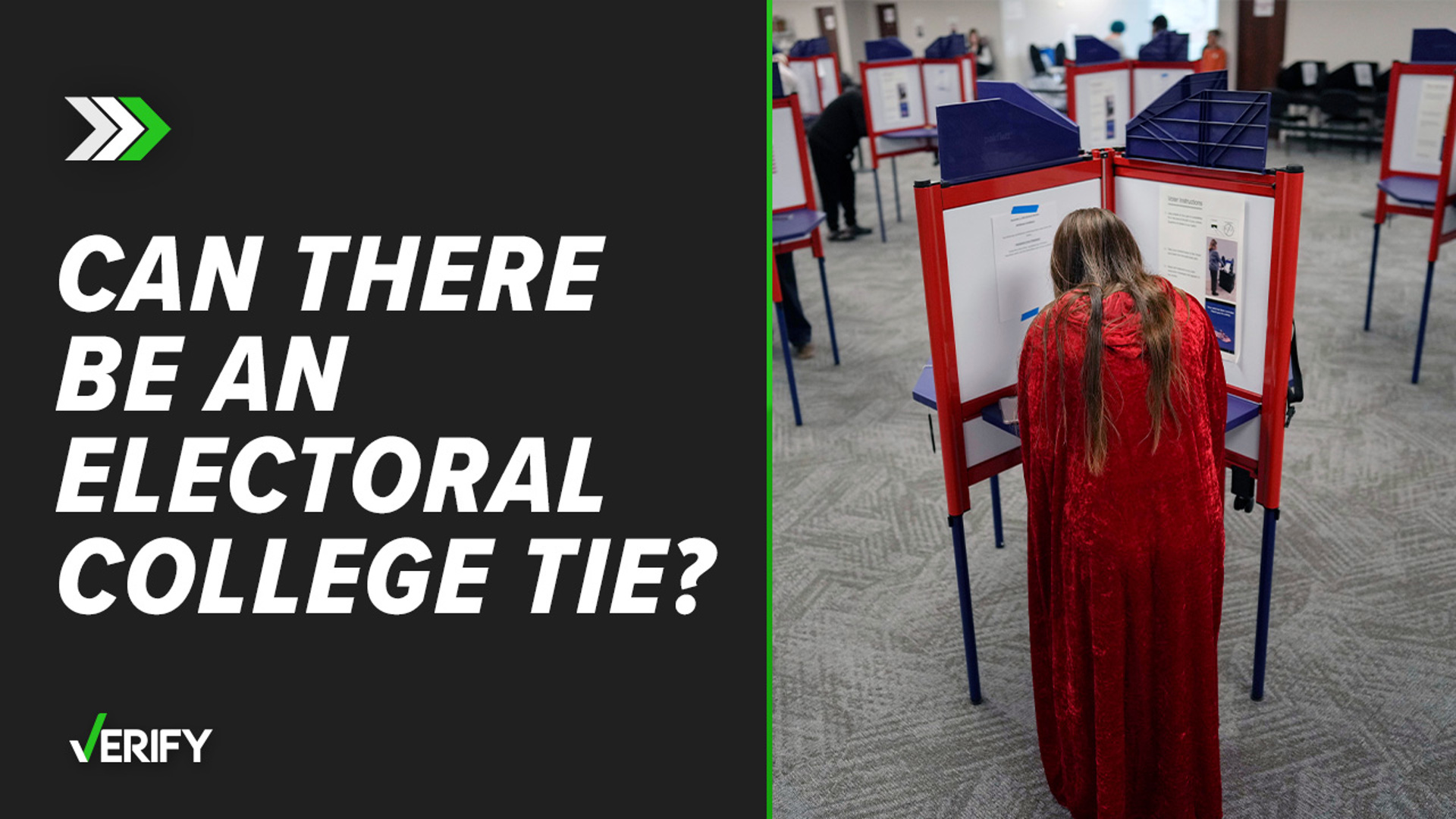 A tie in the Electoral College is mathematically possible but rare. We VERIFY who decides the winner of the presidential election if that happens.