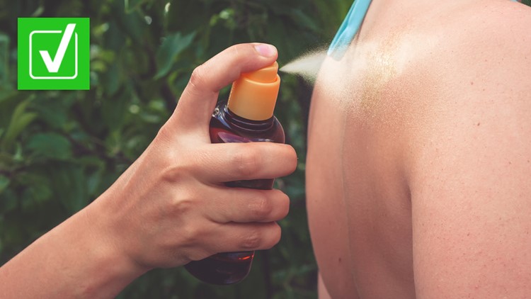 Yes, spray sunscreen is as effective as lotion sunscreen, but both must be applied correctly to work best