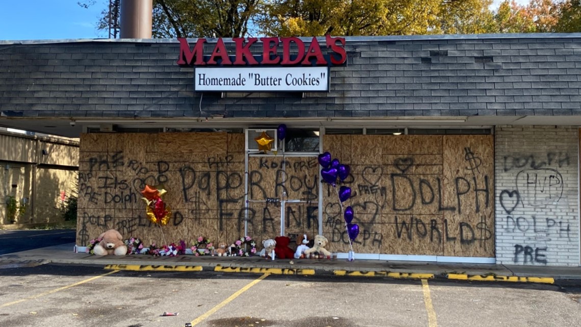 Young Dolph remembered with memorials at shooting scene | wltx.com