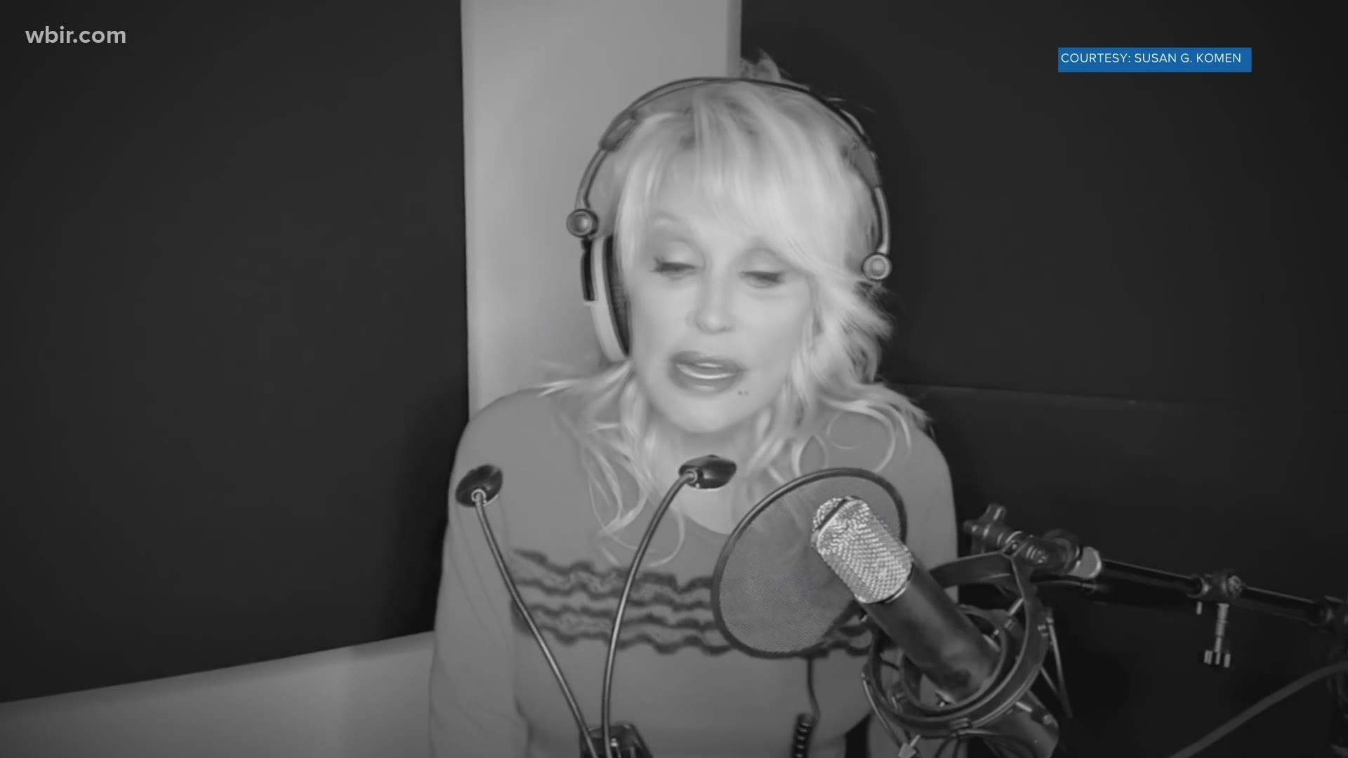 Dolly is partnering with several artists including Jordin Sparks, Monica, Rita Wilson and Sara Evan for the song "Pink."