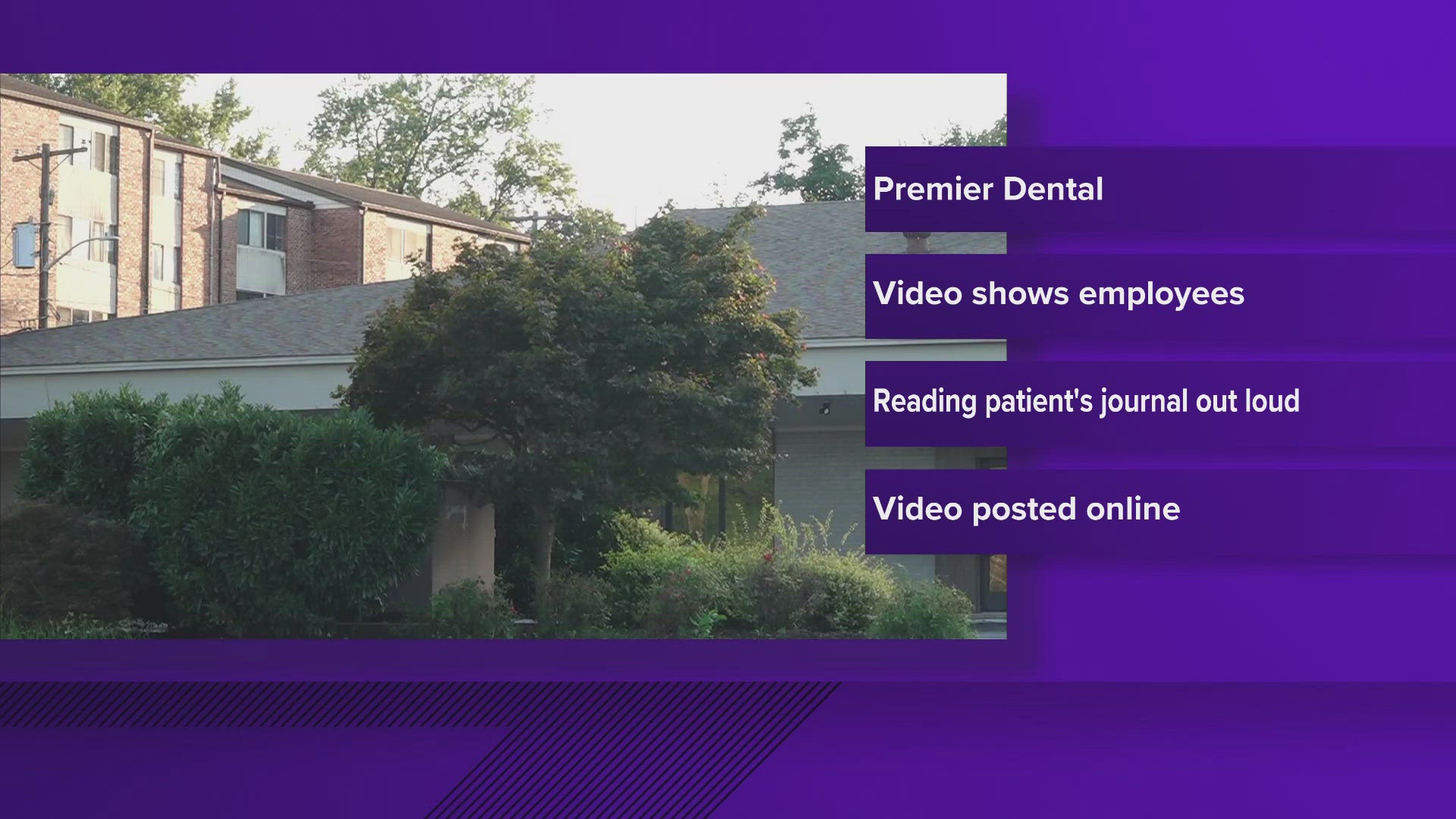 Premier Dental Group of Knoxville's Facebook page was pulled down after it issued an apology Monday. It later said on Google it fired "the employees responsible."