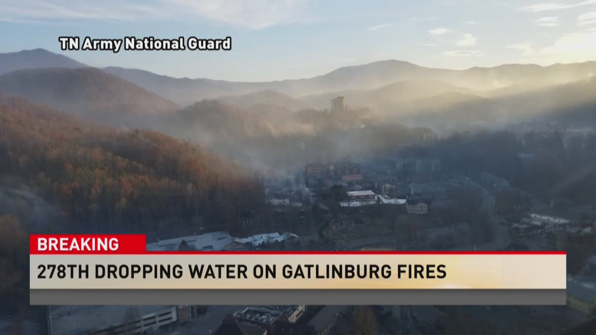 Emergency crews are working through their second night straight to stop deadly fires burning in Sevier County.