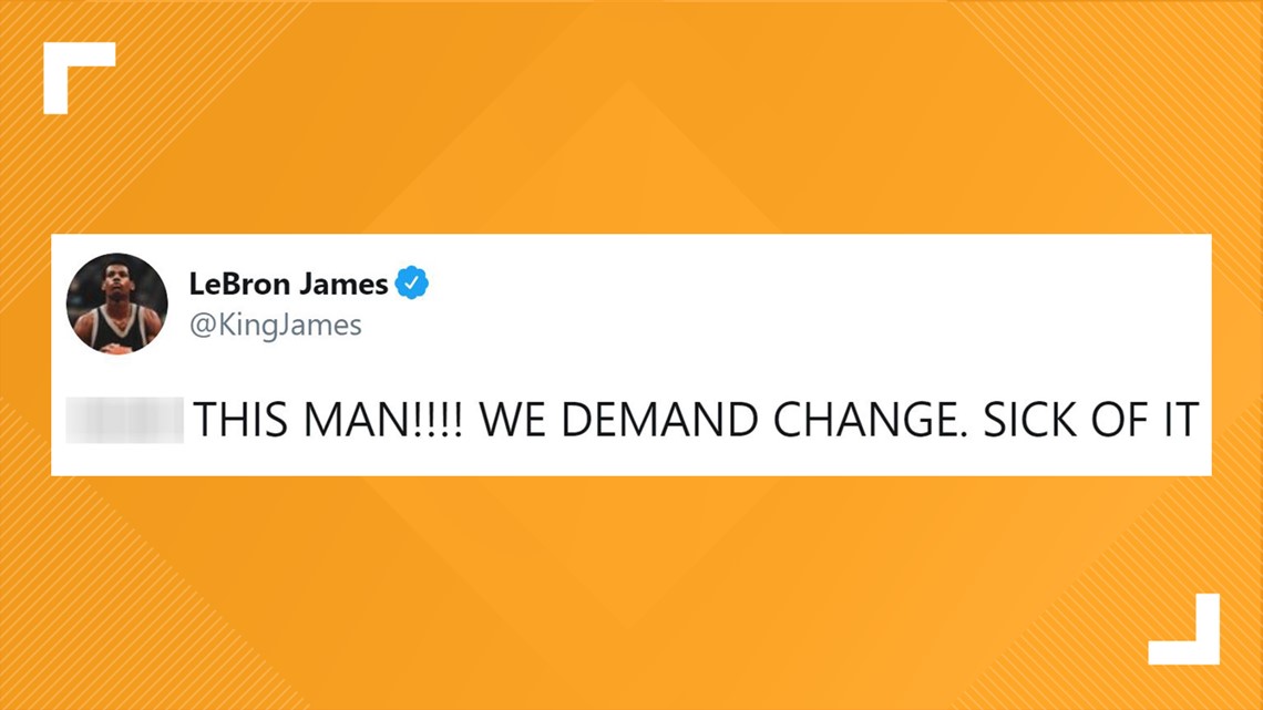 lebron tweet