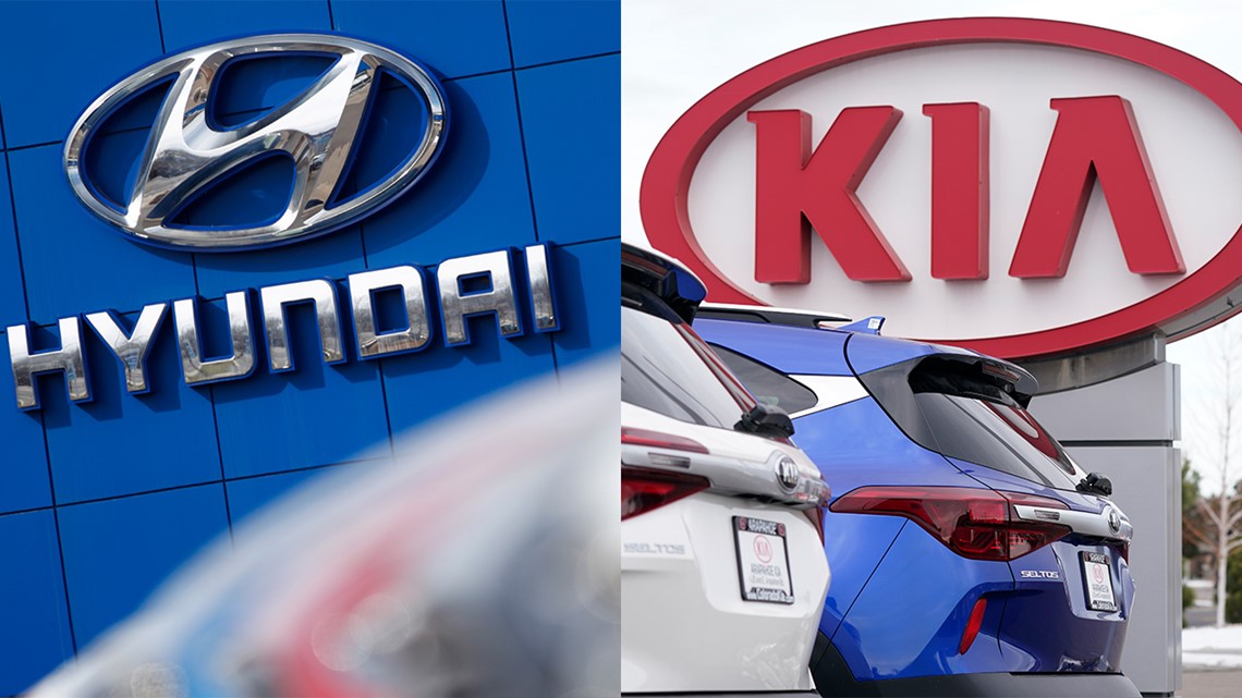 Hyundai, Kia recall vehicles due to fire risk Park outside