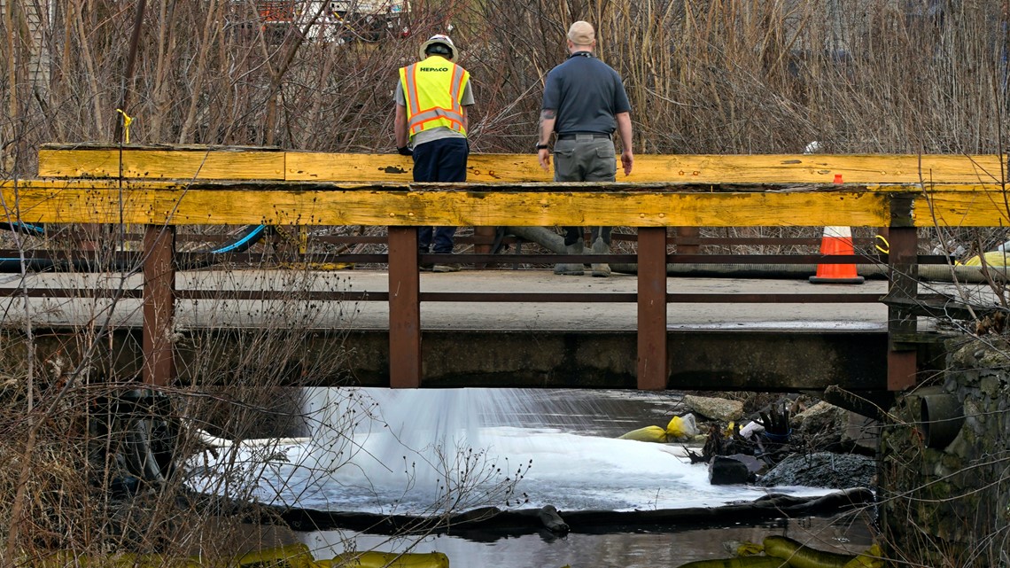 Ohio train derailment leads to dead animals, contaminated waters