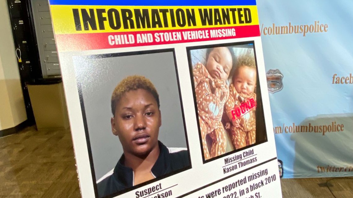 Ohio AMBER Alert Columbus police searching for twin baby