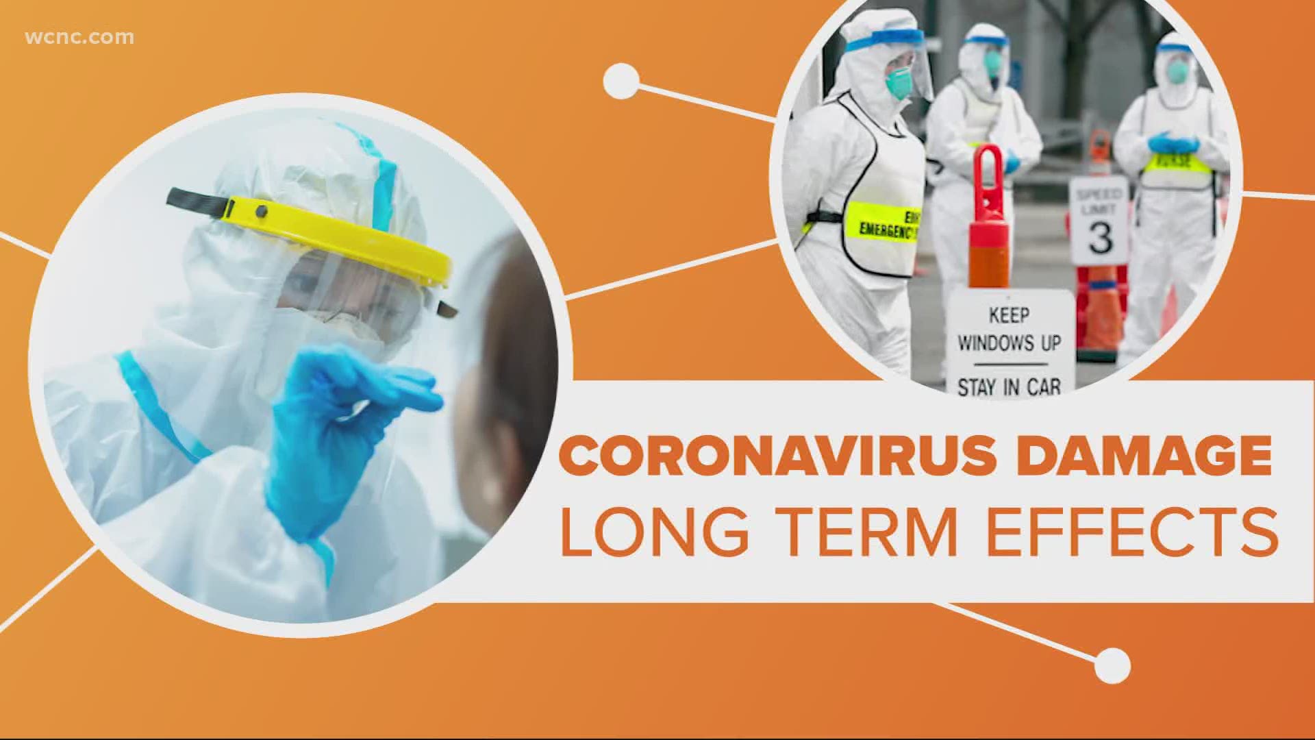 The long term effects could be more serious than first thought.  Doctors say many patients who recovered from coronavirus still show heart damage.