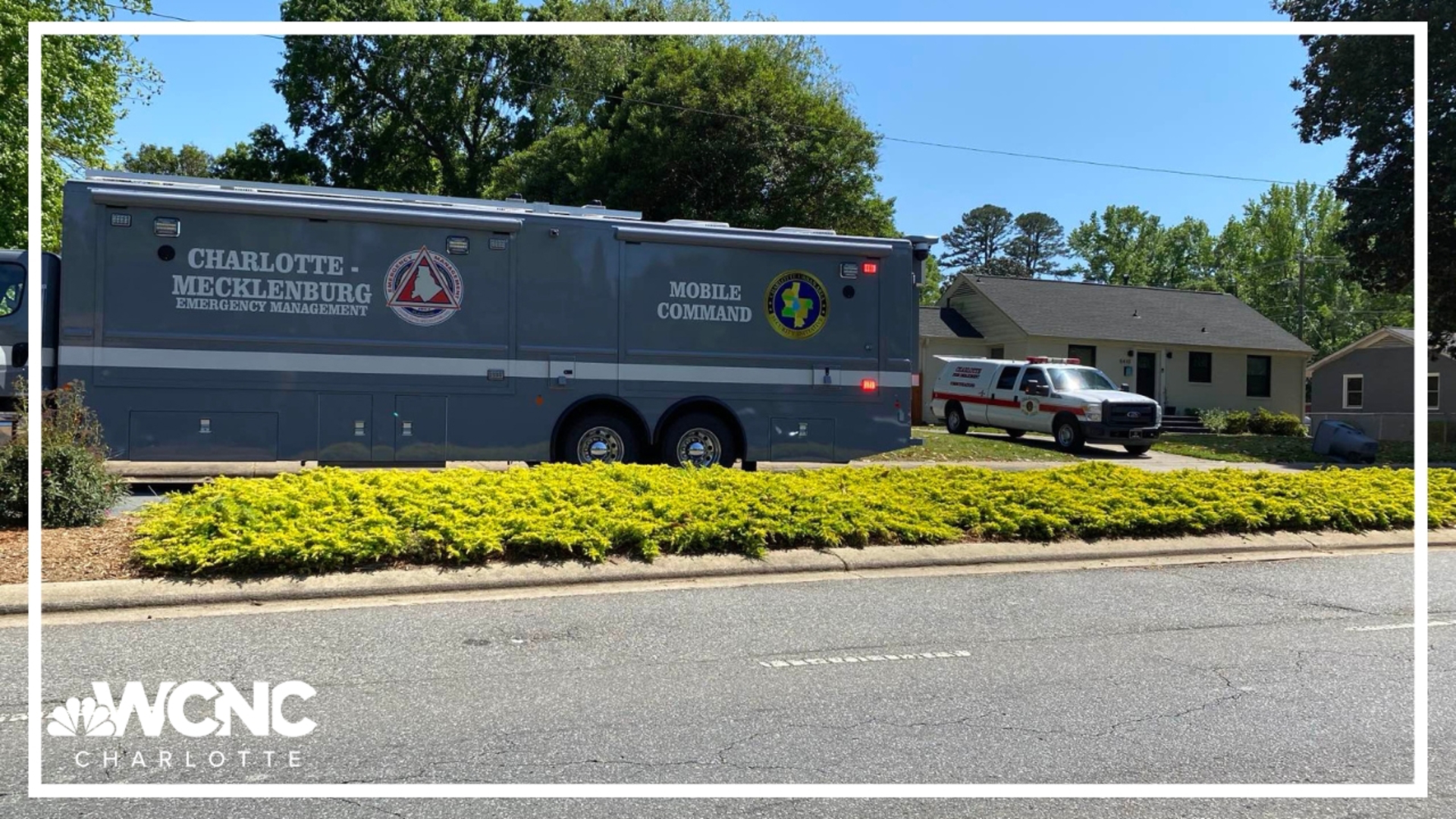 Shortly before 5 p.m., CMPD cleared the residence.