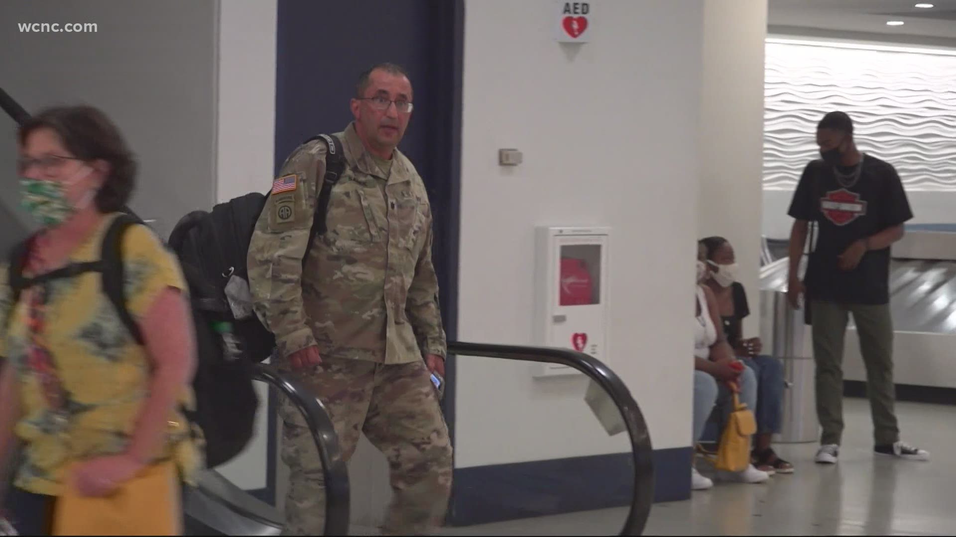 Lieutenant Colonel Hugh Sadek receives big surprise after 7-month deployment