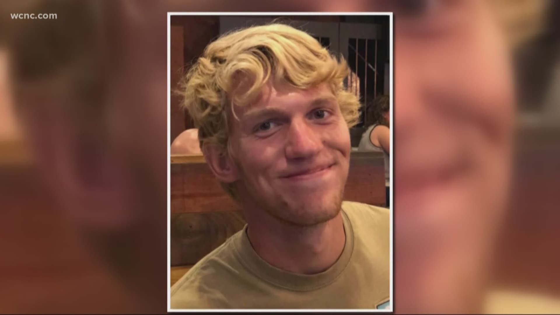 Officers gave Riley Howell's family a standing ovation as they went to accept the award on his behalf. Riley was buried with full military honors.