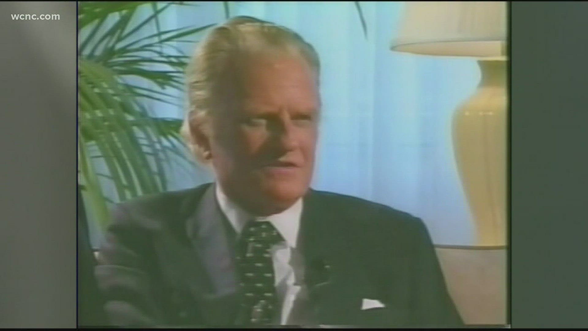 We are continuing to follow the breaking news of Rev. Billy Graham's death. He was 99 years old.