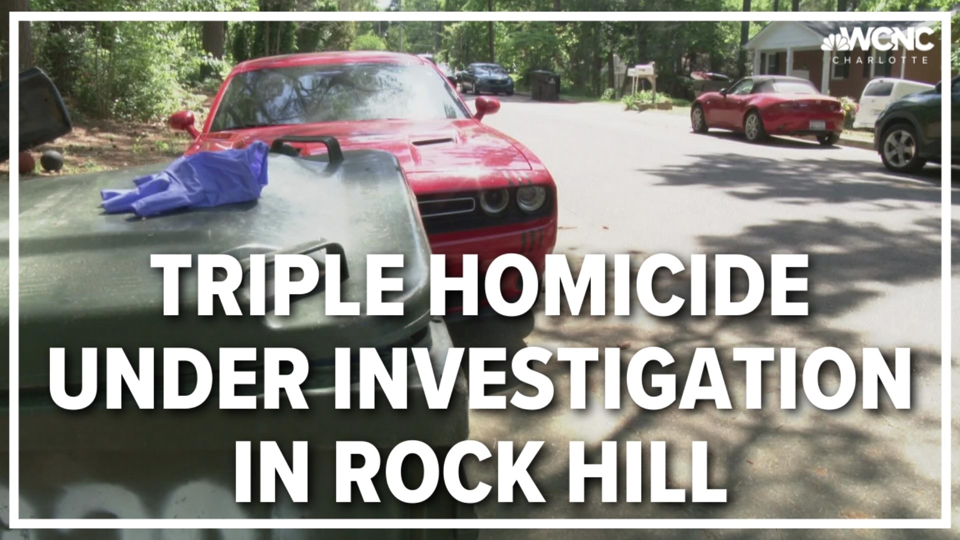 The Rock Hill Police Department is investigating a shooting that killed three people and injured a fourth.