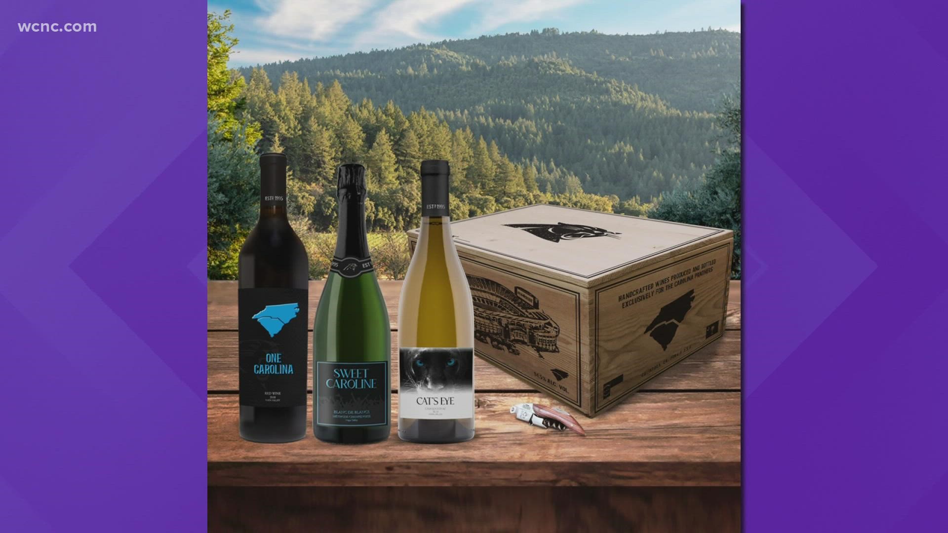 The Panthers launched its own subscription wine club, called The Inner Circle and features a city of wines under the brand name Prowling Vineyards Napa Valley.