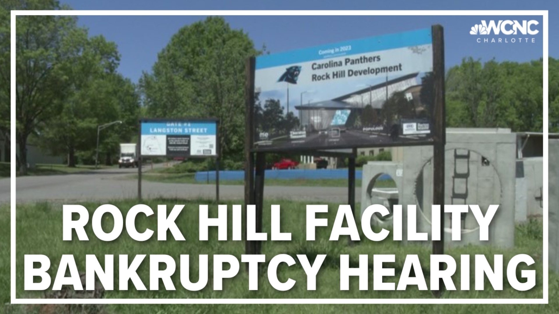 We could see a resolution by year's end in the bankruptcy case over the failed panthers HQ in Rock Hill.