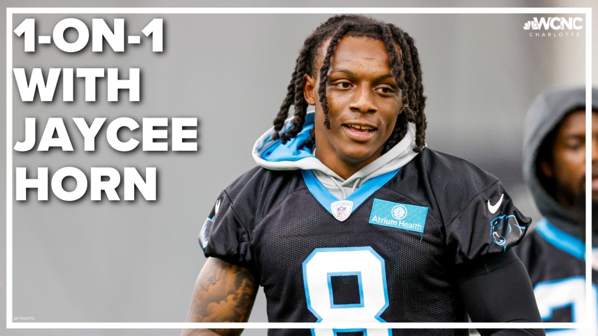 Ashley Stroehlein caught up with Panthers cornerback Jaycee Horn.