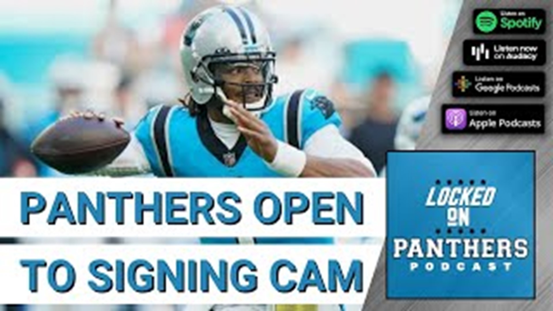 The Carolina Panthers haven't closed the door on adding a veteran quarterback this offseason. Could that veteran be Cam Newton who remains a free agent?