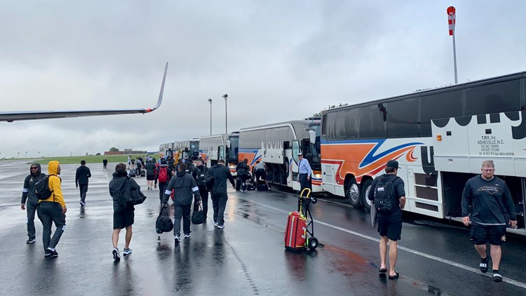 App State stayed overnight in College Station after win against Texas A&M due to travel woes