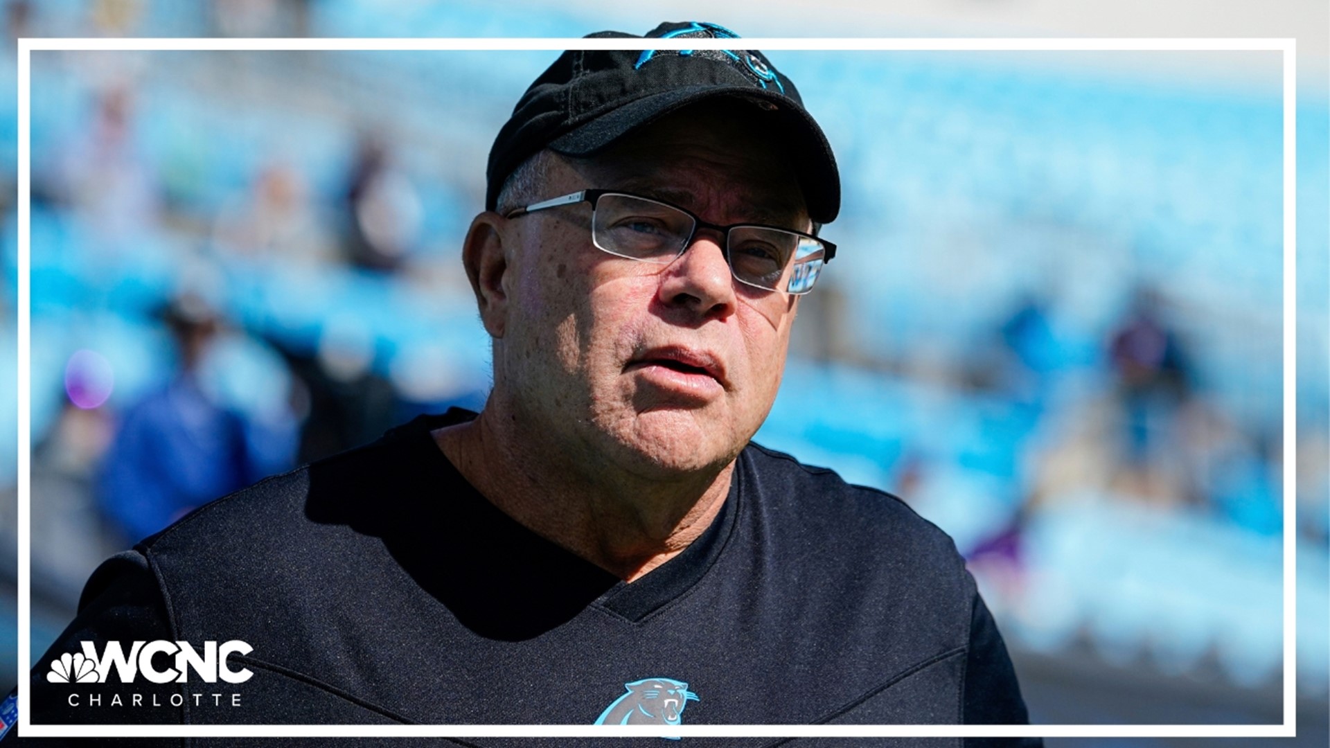 The Carolina Panthers owner was visibly upset during his team's 26-0 loss.