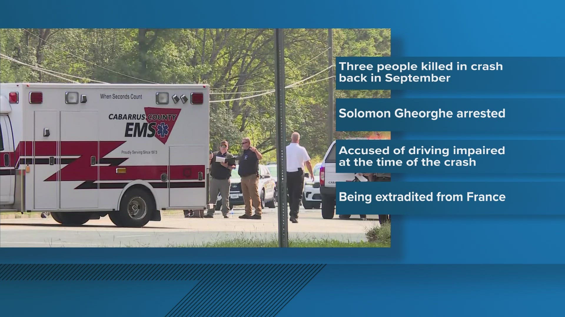 Man wanted in crash that killed 3 relatives arrested in Paris | wltx.com