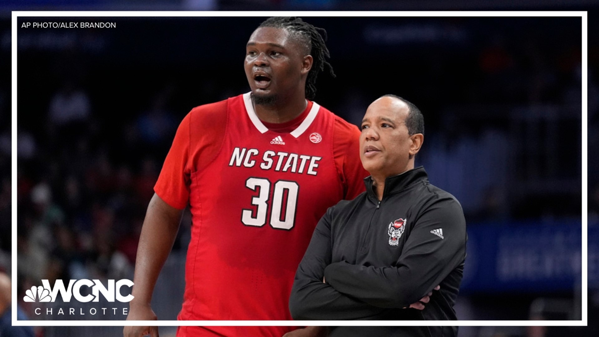 Nick Carboni learns more from DJ Burns about what it means to represent the NC State Wolfpack in his home territory.