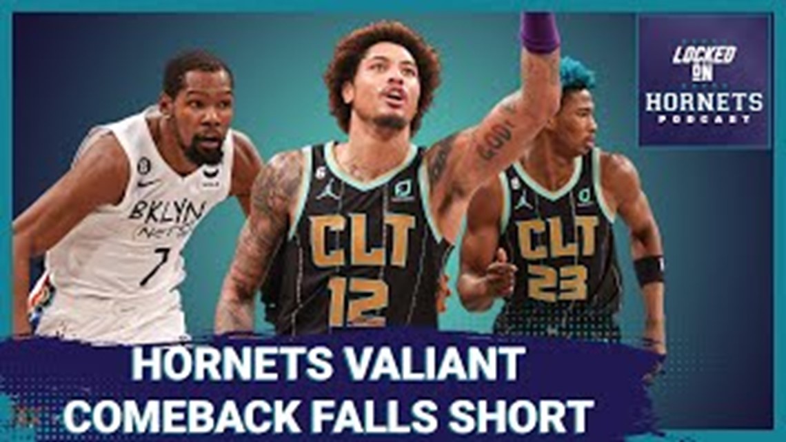 RECAP: Hornets valiant comeback falls short thanks to Durant and Irving | Locked On Hornets