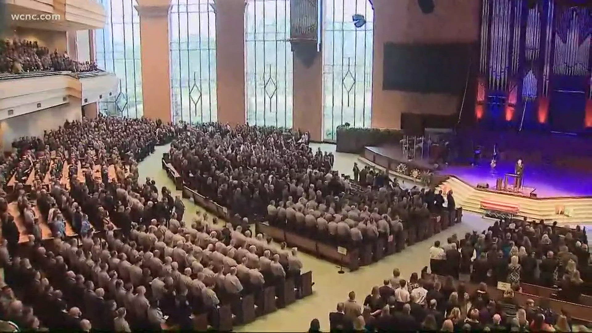 Thousands gathered to honor a fallen York County deputy.
