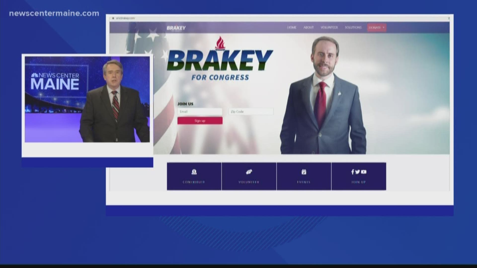 Republican Congressional Candidate Erik Brakey announced he's giving away an AR-15 to one person who becomes a monthly contributor to his campaign.