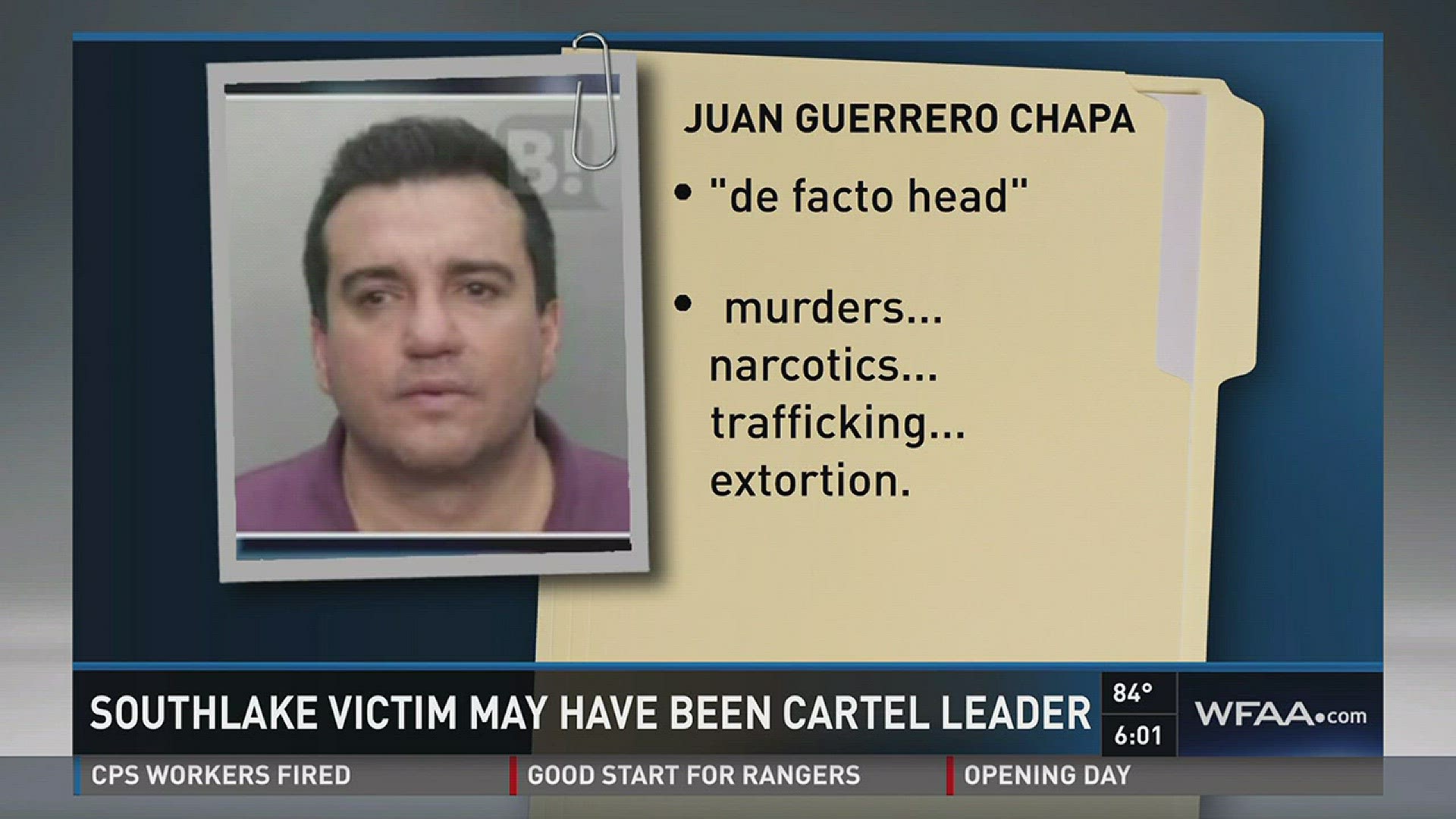 We knew that Juan Jesus Guerrero Chapa had ties to drug cartels, but new legal documents now indicate that he acted as the "de facto head" of the Gulf Cartel.