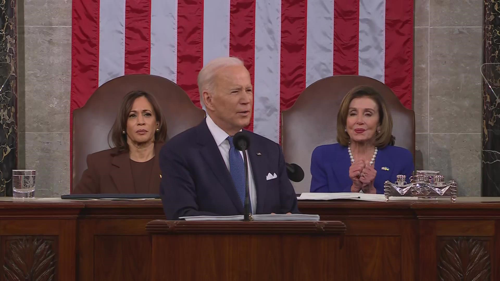 Lauren Boebert yelled out during the State of the Union, blaming President Biden for the deaths of 13 U.S. service members killed during the Afghanistan withdrawal.