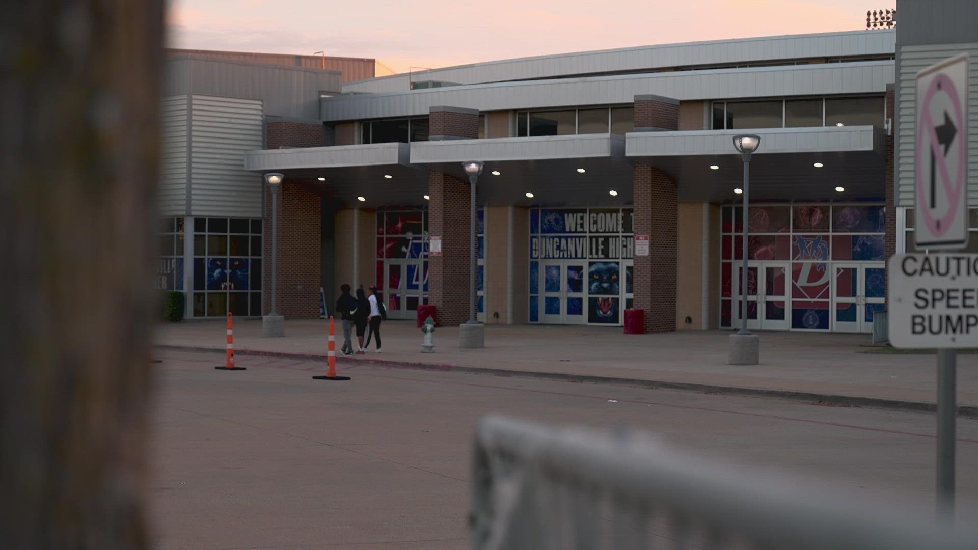 UIL officials stripped the Duncanville HS boys basketball team of last year's state title and banned the girls team from this year's playoffs.