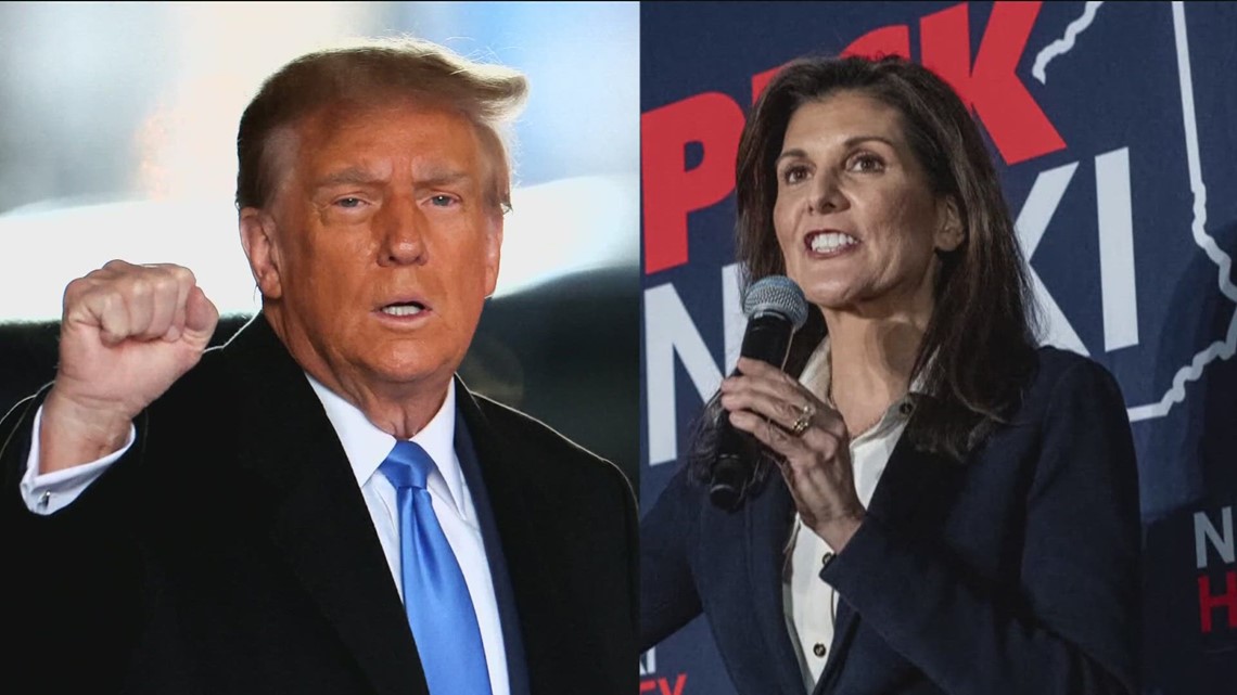 South Carolina Republicans give Trump large lead over Haley