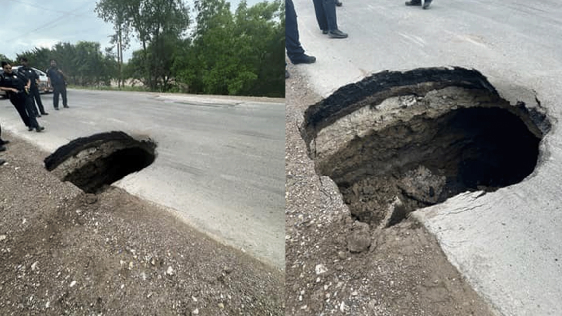 Dallas County, Texas sinkhole on Malloy Bridge Road: What we know ...