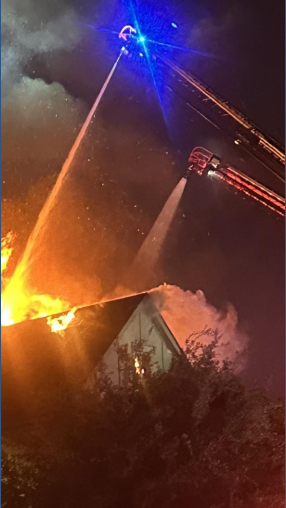 Nine McKinney firefighters injured in Joshua Tree Trail house fire ...
