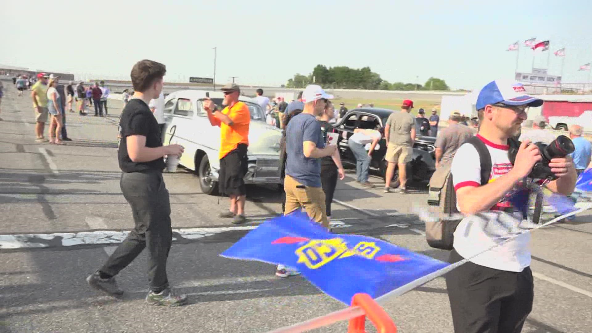 The racetrack is being renovated for a racetrack revival series that starts this August.