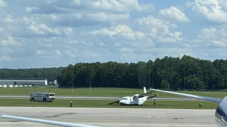 Co-pilot dies after fall from plane in North Carolina