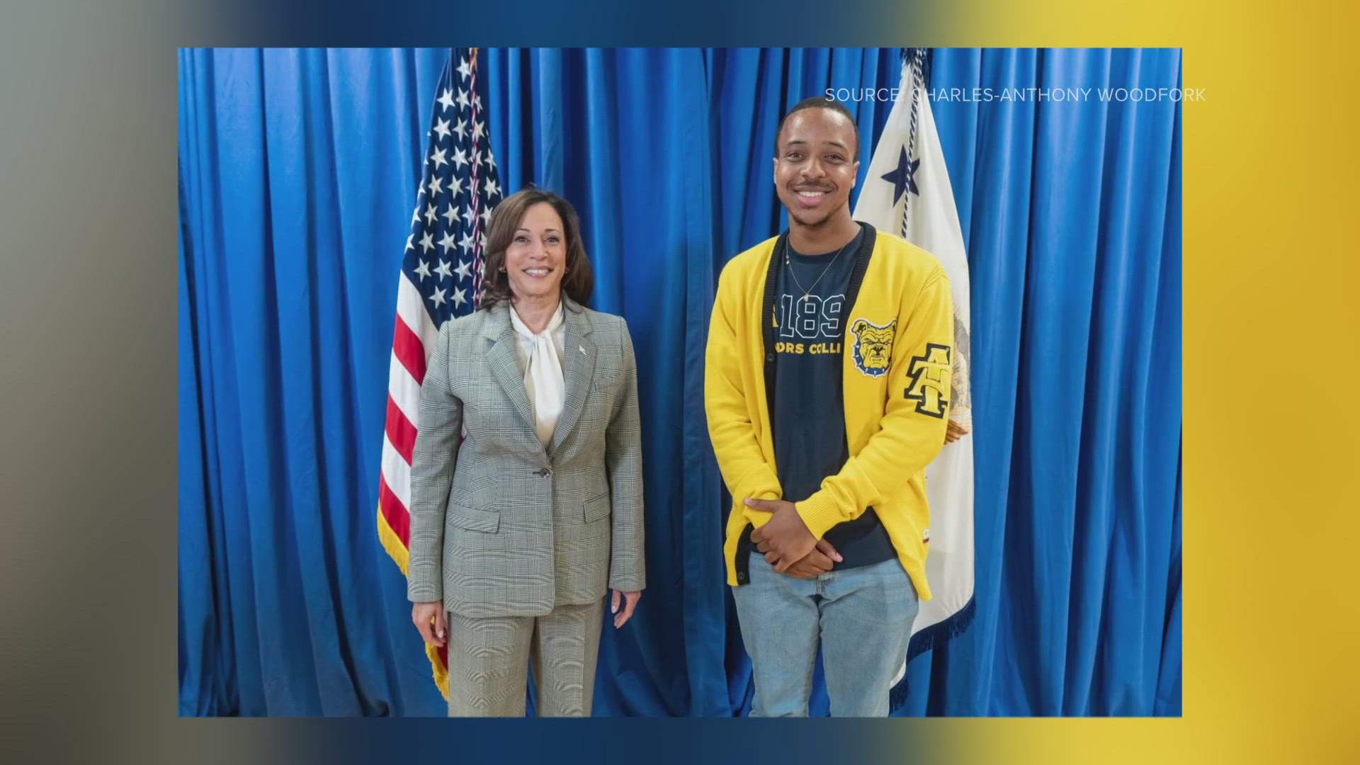 Two HBCU students said the possibility of a Black woman presidential candidate with HBCU roots is inspiring.