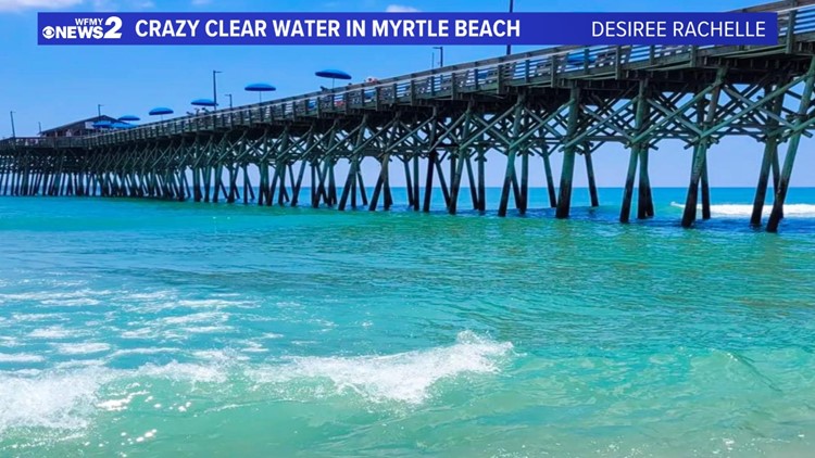 Why is Myrtle Beach water blue now? | wltx.com